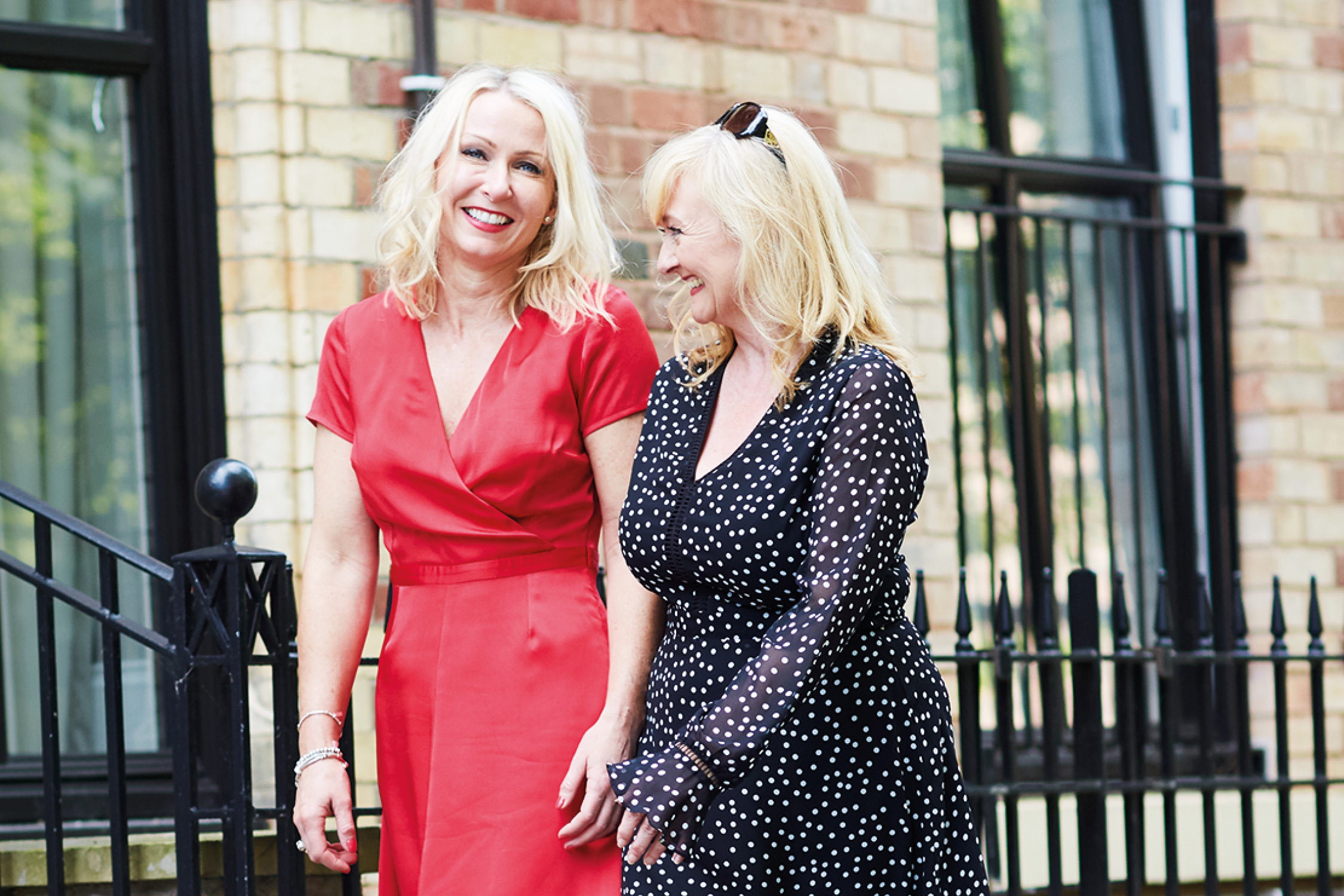 Ali Hall and Julie Lavington